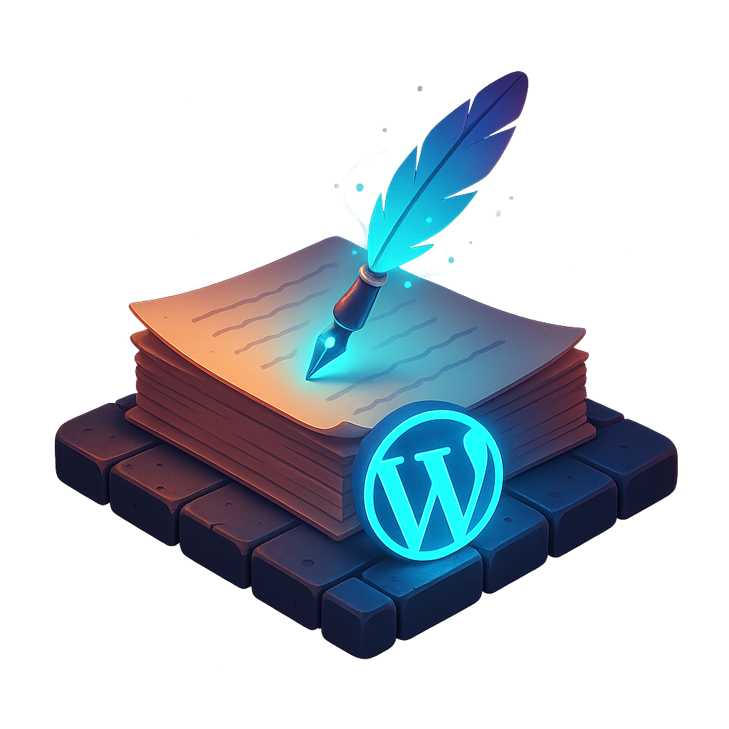 Mockup WordPress automatisation SEO